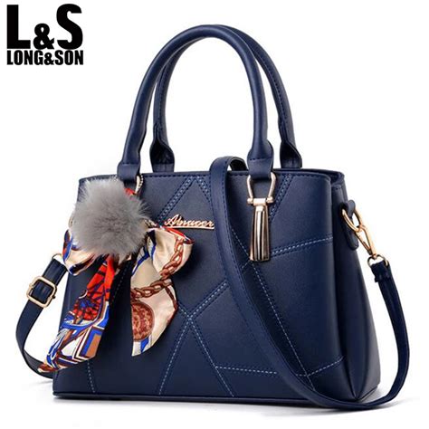 2017 LONG SON Women Leather Handbags Women Messenger Bags Bolsa ...