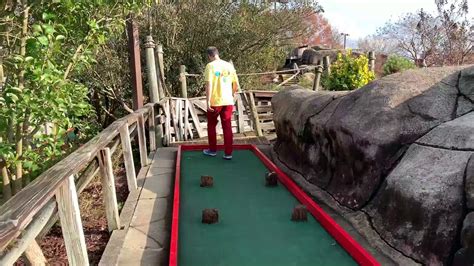 Adventure Landing Mini Golf Miners Trail Walkthrough with A Couple of Putts - YouTube