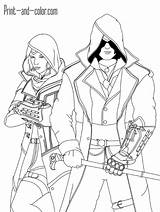 Assassins Creed coloring Pages  Print And Colorcom Coloring sketch template