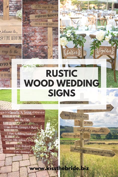 12 Rustic Wedding Signs you need at your wedding ~ KISS THE BRIDE MAGAZINE