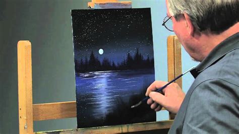 Paint-Along: How to Paint a Night Scene in Oils, Part 2 - YouTube