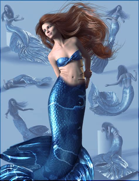 Siren Song Poses for Coral 8.1 and Genesis 8.1 Female | Daz 3D