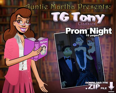 TGTONY Classics: Prom Night. TGcomic TGcaption by superalaobsesion on DeviantArt