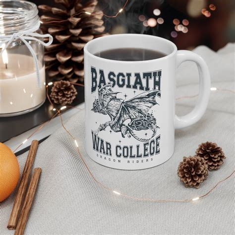 Fourth Wing Merch MUG Basgiath War College Mug Bookish Merch - Etsy