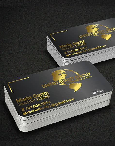 Foil Business Cards – Franky G. Designs