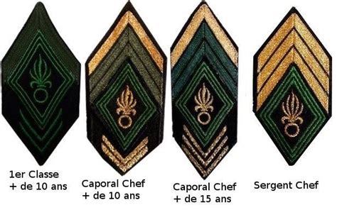 Image result for foreign legion rank insignia | French foreign legion ...