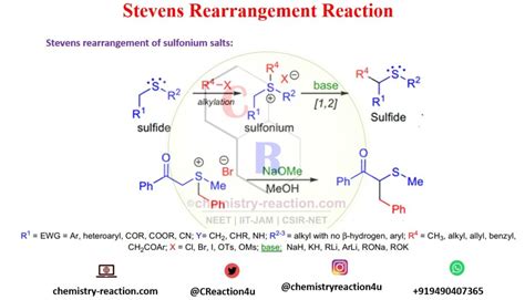 The Stevens Rearrangement: « Organic Chemistry Reaction