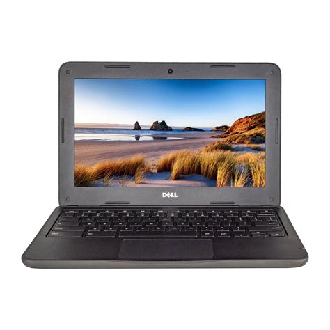 Dell Chromebook 3180, 1.60 GHz Intel Celeron, 4GB DDR3 RAM, 16GB SSD Hard Drive, Chrome, 11 ...