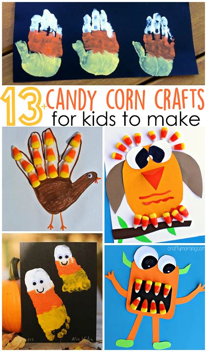 Candy Corn Crafts for Kids to Make - Crafty Morning