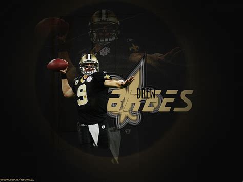 Brees Drew, New Orleans Saints wallpaper