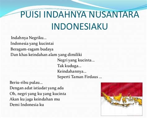 Contoh Naskah Puisi Pendek Cinta Tanah Air | PUISI INDONESIA