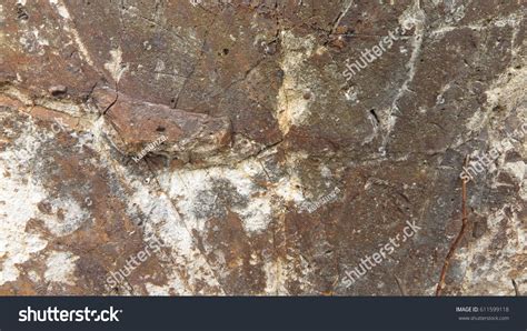 Sedimentary Rock Pattern Texture Background Stock Photo 611599118 ...