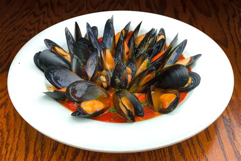 Mussels, Black 1# - One pound of Black Mussels with choice of sauce. Cucina Tagliani Pasta ...