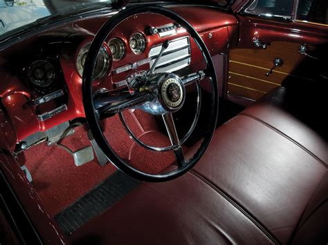 1949, Buick, Roadmaster, Estate, Wagon, Retro, Stationwagon, Interior ...