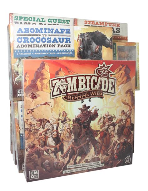 ZOMBICIDE 2ND EDITION - UNDEAD OR ALIVE ALL GAMEPLAY EXPANSION BUNDLE ...