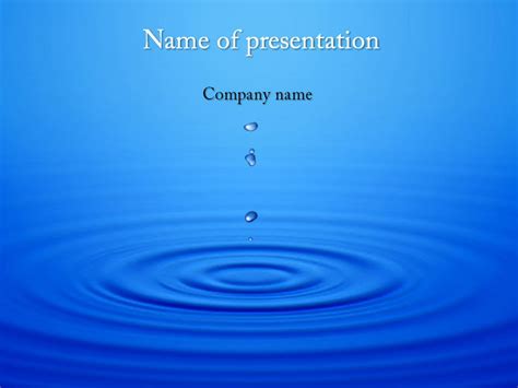 Water Resources Powerpoint Template Powerpoint Templates Powerpoint - Riset