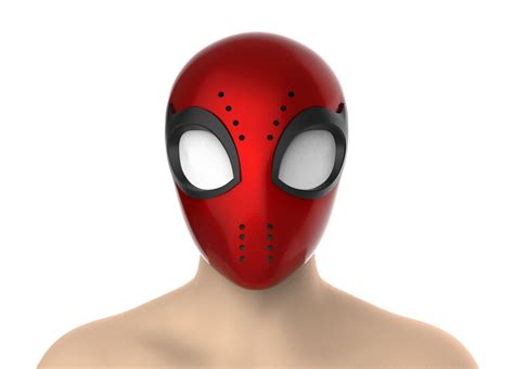 Spectacular Spider-man faceshell 3D print model | CGTrader