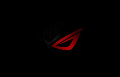 Asus Red Rog Logo Hd Wallpaper | Wallpaper Background HD