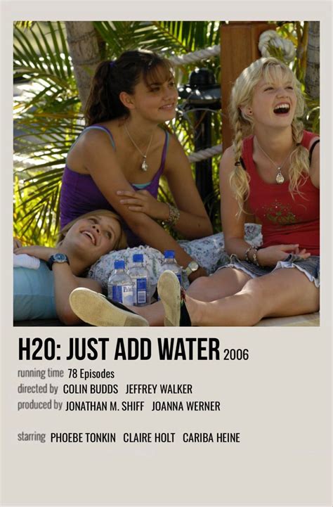 h20: just add water | Film posters vintage, Film posters minimalist ...