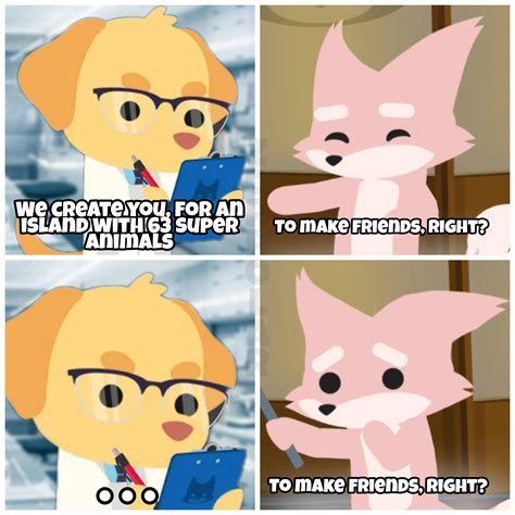 Imagine getting out of a cloning tank and having no idea : r/animalroyale