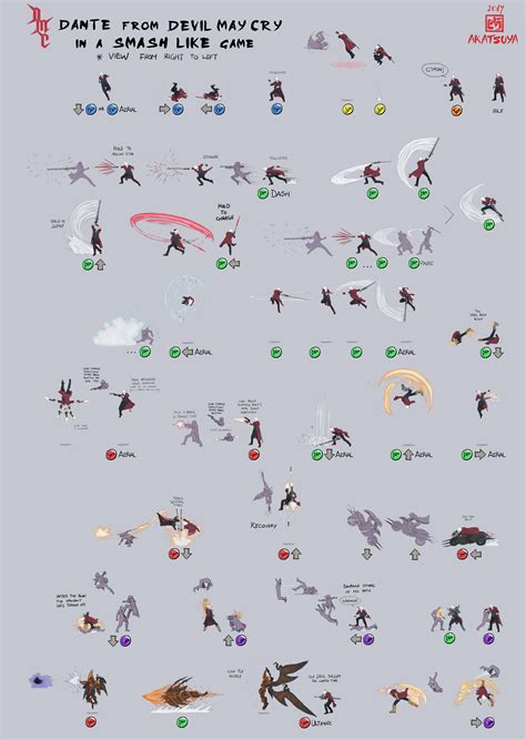 ArtStation - Concept Moveset for a Smash-like game