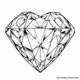Diamond Coloring Pages  Free & Printable sketch template