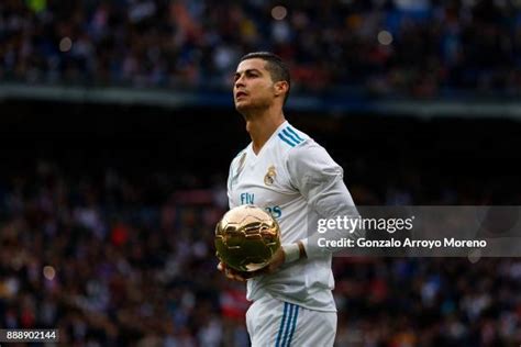 Cristiano Ronaldo Golden Ball Photos and Premium High Res Pictures ...