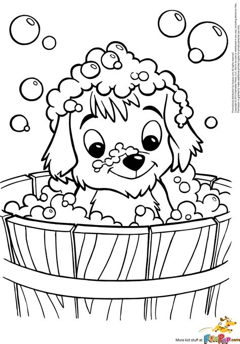 Easy Puppy Coloring Pages at GetColorings.com | Free printable ...