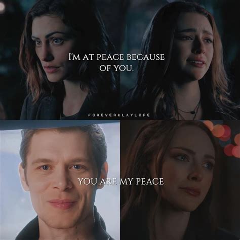 Klaus Hayley & Hope on Instagram: “[5x12 The Originals // 4x20 Legacies] + • + Their peace 🥹 ️ ️ ...