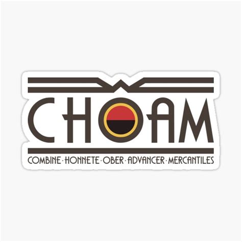 Choam Stickers | Redbubble