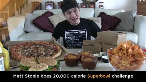 Matt Stonie does 20,000 calorie Superbowl challenge - Alltop Viral