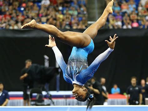 Gymnast Simone Biles Won Her Latest All-Around Title With One Insane ...