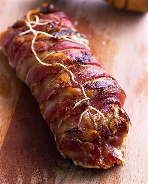 Bacon Wrapped Roast Fish Recipe — Eatwell101