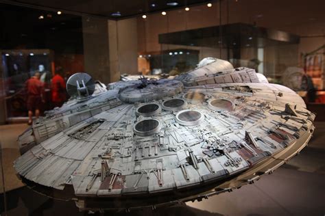 In Star Wars, the Millenium Falcon's design was made to include several large vents along the ...