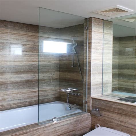 Jual Partisi Kamar Mandi Kaca Tempered 10mm - Jakarta Barat - CV. Urban Glass | Tokopedia