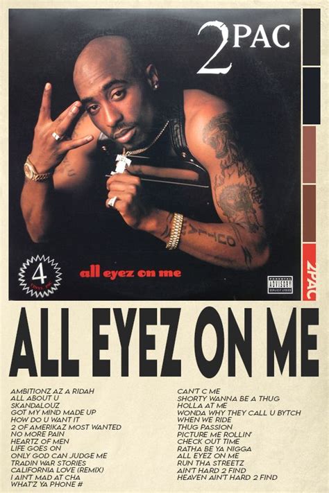 all eyez on me tupac poster | aidan train in 2024 | Tupac poster, Vintage music posters, 2pac poster