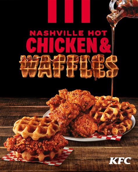 KFC US INTRODUCES NEW NASHVILLE HOT CHICKEN & WAFFLES: THE MOST DELICIOUS UNION OF ALL TIME JUST ...