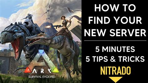 How to find your new Nitrado Ark server | Xbox, PlayStation, Windows Game Pass, Switch (2023 ...