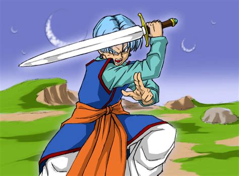 Dragonball Super - Trunks with Z Sword by Rider4Z on DeviantArt