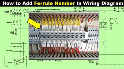 on video Add Ferrule Number In Wiring Diagram, Electrical Wire, Electrical Installation ...