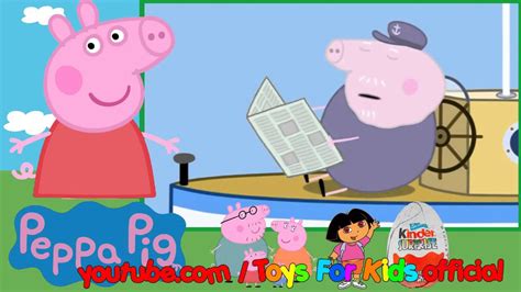 Peppa Pig English Episodes 02 Pirate Island - YouTube