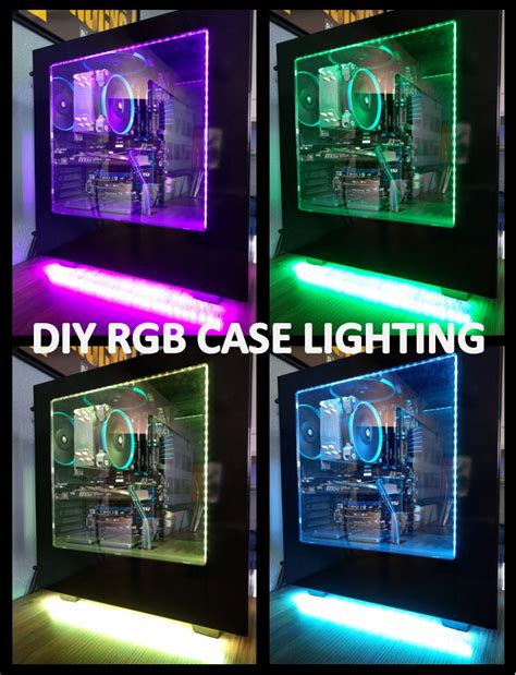 RGB LED Computer Case Lighting (magnetic) : 7 Steps - Instructables