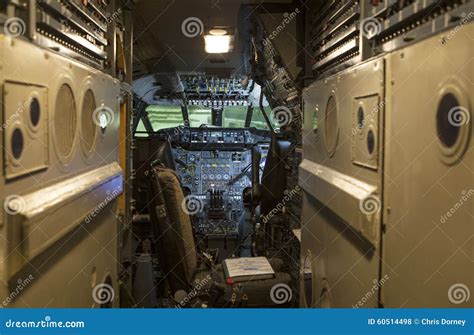 Concorde Cockpit editorial stock photo. Image of cambridge - 60514498