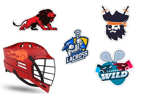 Lacrosse Helmet Decals - Fast & Free Shipping - Vinyl Status