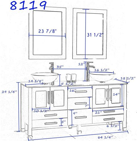 Bathroom Sink Dimensions Inches