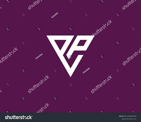 Pp Logo Design Vector Template Stock Vector (Royalty Free) 2168403059 ...