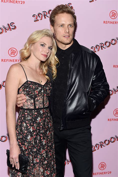 Sam Heughan & Girlfriend On Red Carpet: Spotted With MacKenzie Mauzy – Hollywood Life