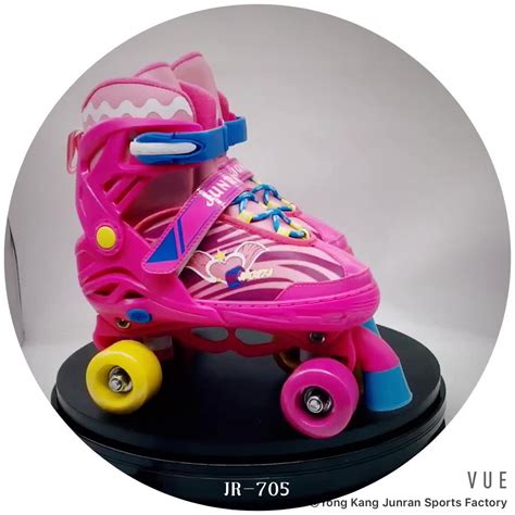 2018 New Model Quad Roller Skates Soy Luna By Using Plastic And Mesh That Suitable For Kids ...