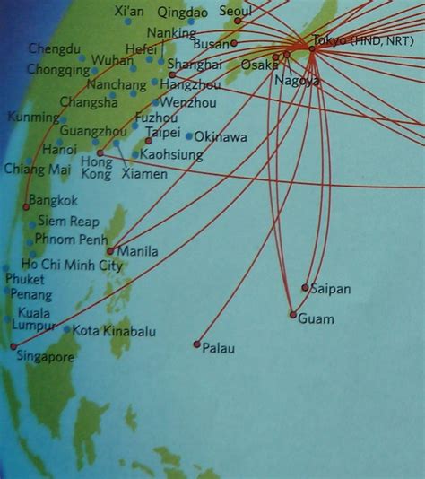 The Timetablist: Delta Air Lines: the East Asia/Pacific Routes, January ...