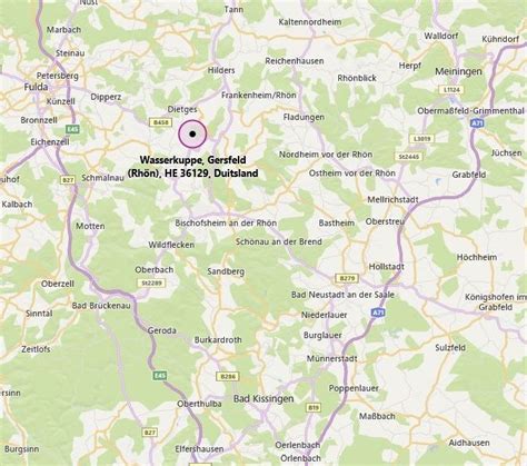 Wasserkuppe | Map, Pilot, Map screenshot